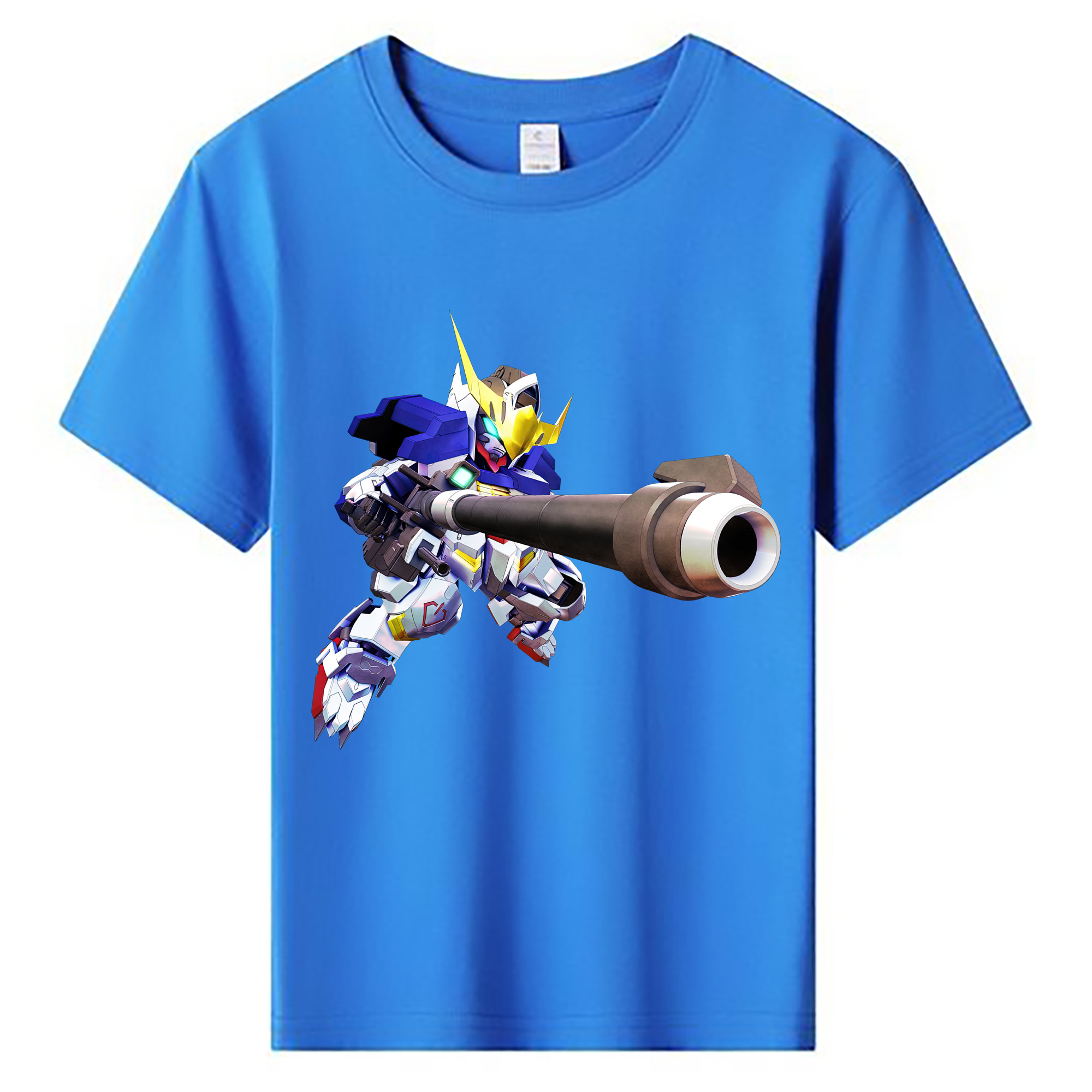 （画像用） 機動戦士ガンダム Mobile Suit Gundam 綿100％キッズTシャツ（フロントプリント）